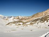 20 Trail Between Tilicho Tal Lake First Pass And Second Pass With Tukuche Peak And Dhampus Peak Beyond